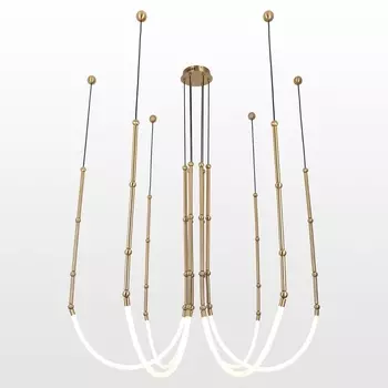 Подвесной светодиодный светильник Lussole Loft BEND LSP-7071