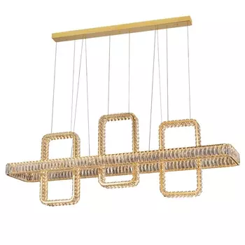 Подвесной светодиодный светильник Newport 8233+1/S gold М0064707