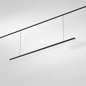 Подвесной трековый светодиодный светильник Elektrostandard Slim Magnetic Milo 85106/01 40W 4000K черный a064803 4690389200014