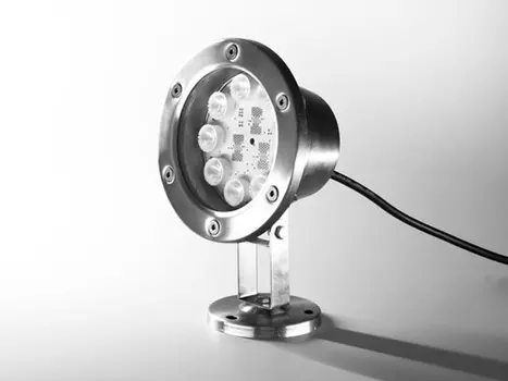 Подводный светодиодный светильник LEDprom LP G 150/9/12 AISI 304 12V холодный белый 4607640702019