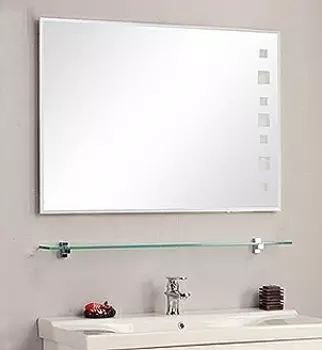 Полка Акватон 110 стеклянная 1A110503XX010