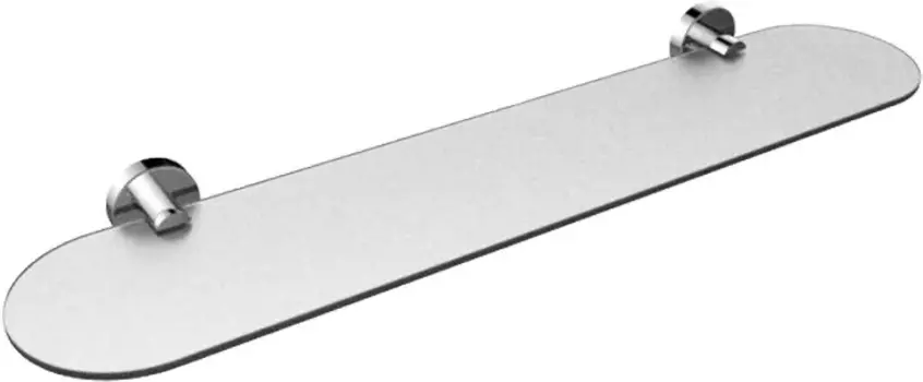 Полка Am.Pm Move A7M34700 стеклянная, хром