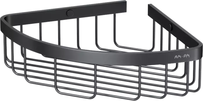 Полка Am.Pm Sense L A7452122 угловая, черная