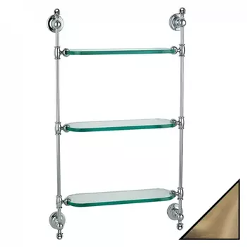 Полка Andrea Serena SE0247 BR тройная