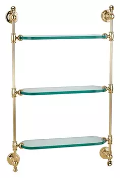 Полка Andrea Serena SE0247 ORO тройная