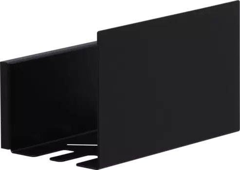 Полка Aquanet Магнум 274190 черная матовая