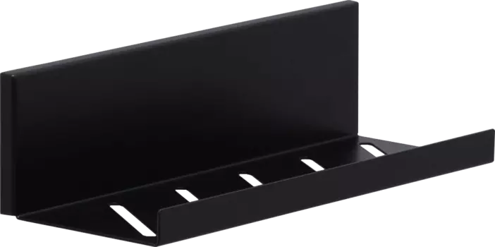 Полка Aquanet Магнум 302224 черная матовая