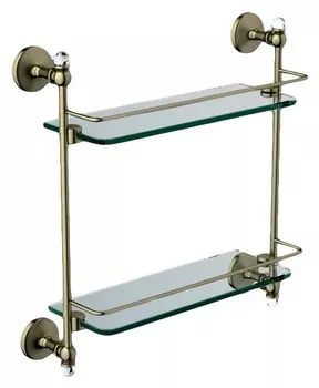 Полка Art&Max Antic Crystal AM-2682BSJ-Br AM-E-2682BSJ-Br