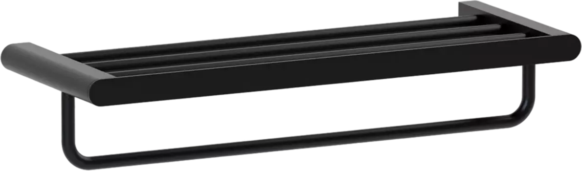 Полка Artwelle Schwarz 7781 для полотенец, черная /7781