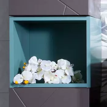 Полка Бриклаер Кристалл 20 для пенала, муссон 4627125414497