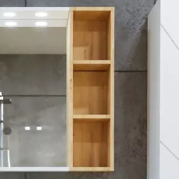 Полка Бриклаер Кристалл 20 дуб бунратти 4627125416033