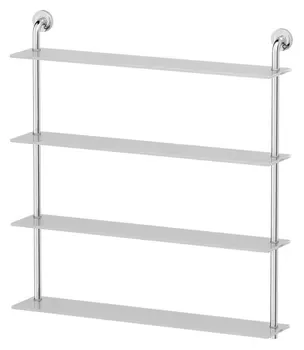 Полка Ellux Elegance ELE 051 4-х ярусная, 80 см