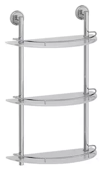Полка FBS Luxia LUX 082 3-ярусная 40 см