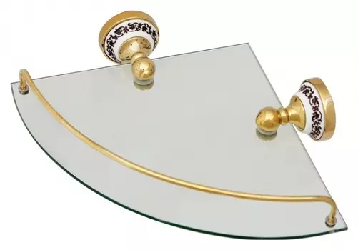 Полка Fixsen Bogema gold FX-78503AG угловая