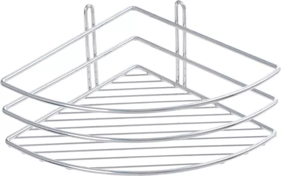 Полка Fixsen FX-710-1 угловая, хром