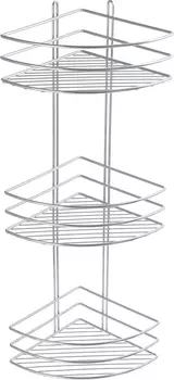 Полка Fixsen FX-710-3 угловая, хром