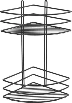 Полка Fixsen FX-710B-2 угловая, черная