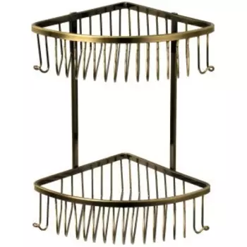 Полка Fixsen FX-858-2 угловая 2-ярусная