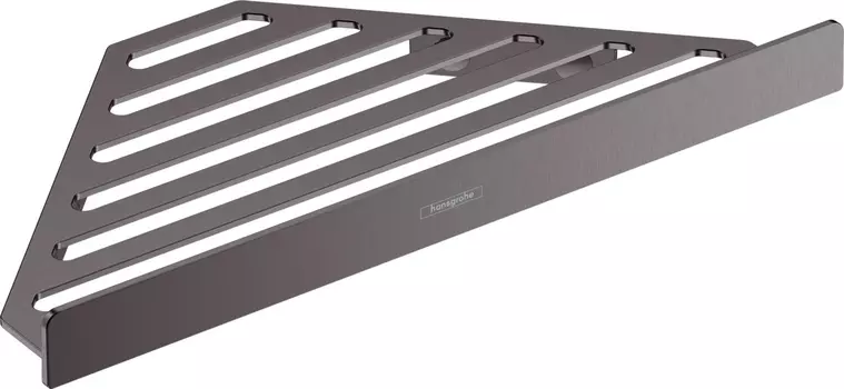 Полка Hansgrohe AddStoris 41741340 угловая, черная