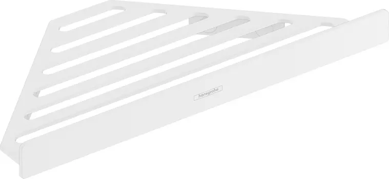 Полка Hansgrohe AddStoris 41741700 угловая, белая