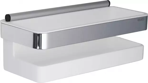 Полка Keuco Industrie 14 41459 010000 со стеклоочистителем, белая