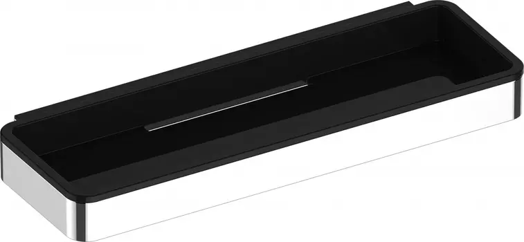 Полка Keuco Plan 14958 хром, черная 14958010037