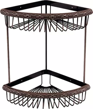 Полка Lemark Jasmine LM6682ORB черная бронза