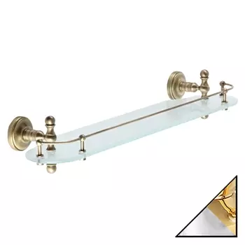 Полка Migliore Mirella ML.MRL-M054.CRDO хром-золото