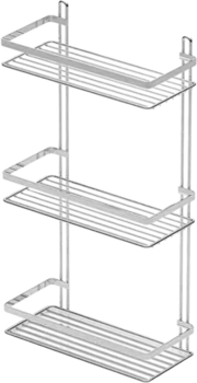 Полка Tekno-tel ES ES065SSS 3 яруса, хром