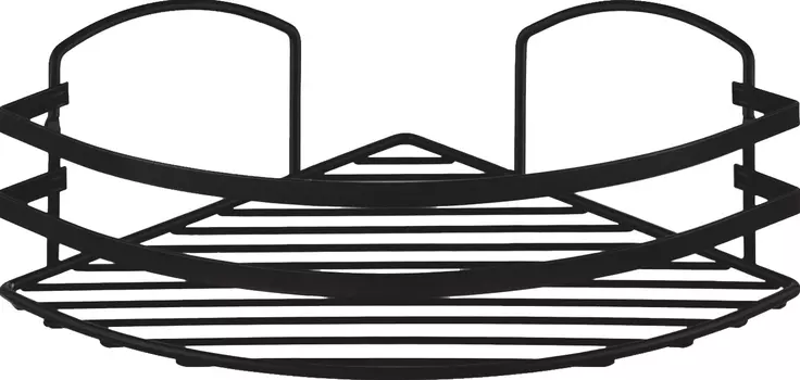 Полка Tekno-tel LM007B угловая, чёрная