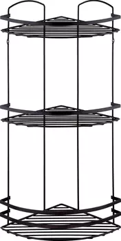 Полка Tekno-tel LM009B 3-ярусная, чёрная