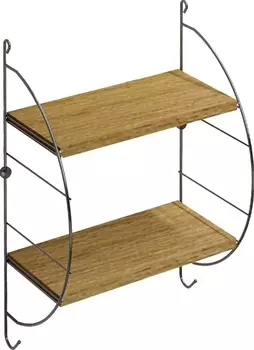 Полка Tekno-tel MG502 чёрная, дерево