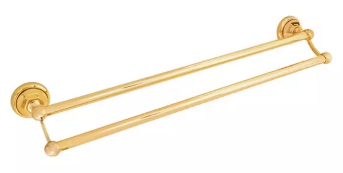 Полотенцедержатель Andrea Catarina CAK442 ORO двойной