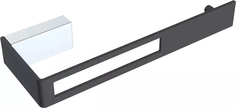 Полотенцедержатель Boheme Q 10945-CR-B Chrome & black