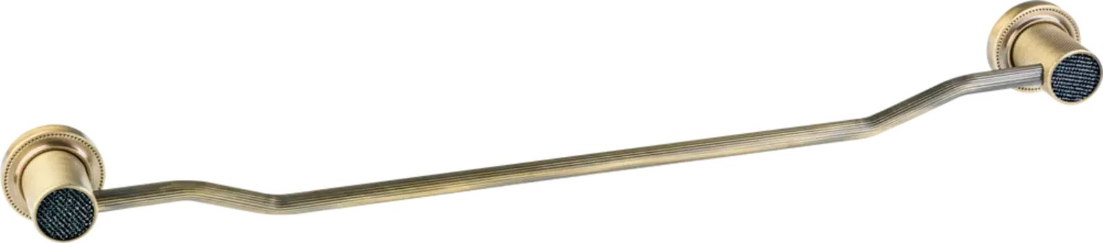 Полотенцедержатель Boheme Royal Cristal Black Br бронза 10922-BR-B