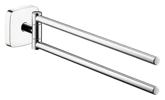 Полотенцедержатель Hansgrohe PuraVida двойной 41512000