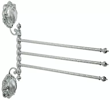 Полотенцедержатель Migliore Cleopatra 16673 тройной поворотный, хром /16673