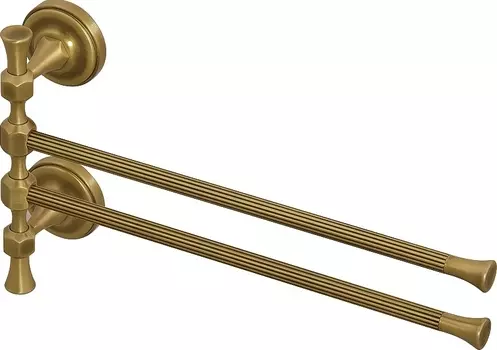 Полотенцедержатель Migliore Fortuna 27674 поворотный двойной, бронза /27674