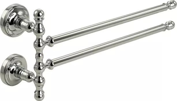 Полотенцедержатель Migliore Mirella 17254 двойной поворотный, хром /17254