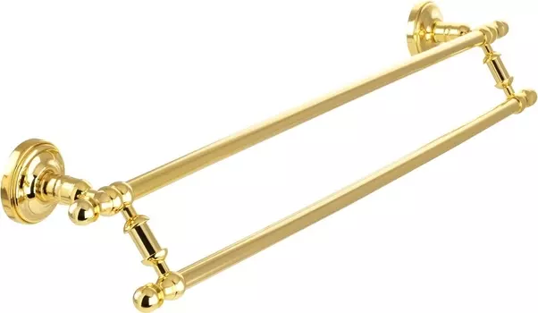 Полотенцедержатель Migliore Mirella 17335 двойной, золото /17335