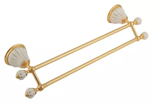 Полотенцедержатель Migliore Olivia ML.OLV-60.623.BO.DO золото с декором