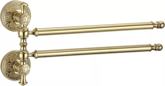 Полотенцедержатель Savol 58b S-005802B золото, двойной