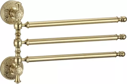 Полотенцедержатель Savol 58b S-005803B золото, тройной