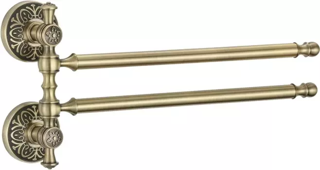 Полотенцедержатель Savol 58с S-005802C бронза, двойной