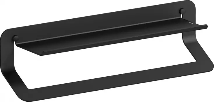 Полотенцедержатель Sonia Quick 185245 с полочкой, черный