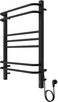 Полотенцесушитель электрический Акватек Бетта П7 50x70 черный муар AQ EL KRC0770BL