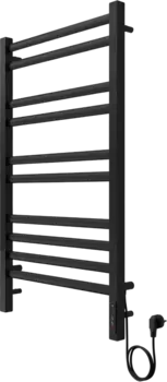 Полотенцесушитель электрический Акватек Поларис П10 50x90 черный муар AQ EL KO1090BL