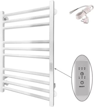 Полотенцесушитель электрический Altasan АргоПроф 80х50 белый матовый АрмадаПрофР8050БМ
