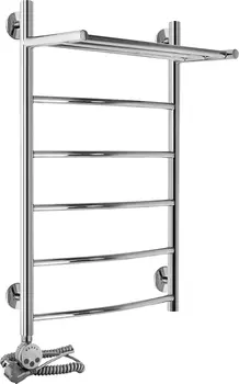 Полотенцесушитель электрический Aquanerzh Дуга с полкой L 80x50 05-02А8050_лев