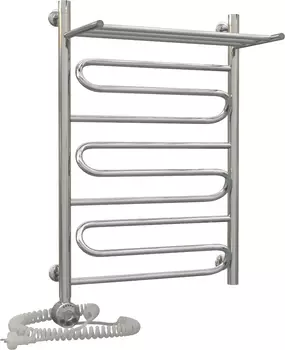 Полотенцесушитель электрический Aquanerzh Зигзаг с полкой L 80х50 00-17A8050_L